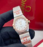 Omega Premium Steel Case 28MM in Diameter Imported Quartz Movement Watch